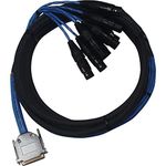 Avid 99403042700 Db25 Digi snake 4' 8 Channels Model #Mh099