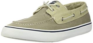 Sperry Men's Bahama Ii Boat Shoe, Sw Oyster/Khaki, 9