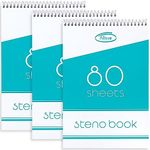 Alitte Steno Pads - 3-Pack 6x9 Top 