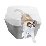 Petfamily Cat Litter Box, Large Fol