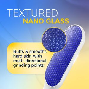 Dr. Scholl’s Nano Glass Foot File – Gentle Callus Remover