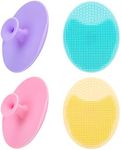 4 Pack Face Scrubber,JEXCULL Soft S