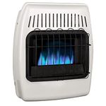 UTY 20,000 BTU Natural Gas Wall Heater, Vent-Free Propane Heater for Indoor Use - Dual Fuel, White
