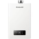 GASLAND 2.64 GPM Indoor Natural Gas Tankless Water Heater, 68,000 BTU Residential On Demand Gas Water Heater, 120 Volt Multiple Points of Use Water Heater