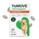 YuMOVE Young and Active Dog | Joint Supplement for Dogs to Support Active and Growing Joints Aged Under 6 | 60 Tablets Clear