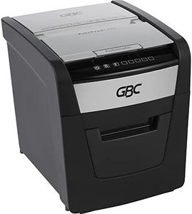 GBC Paper Shredder, Auto Feed+, 60 Sheet Capacity, Super Cross-Cut, Home Shredder, 60X (WSM1757601)