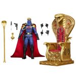 G.I. JOE Classified Series #221, Cobra Commander in dress uniform, Collectible 15 cm Action Figure Set with 9 Accessories including throne