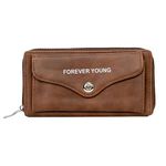 Fashionfolio Stylish Clutch | Hand Purse for Women (Brown)