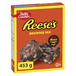 Betty Crocker Reese's Peanut Butter Chocolate Fudge Candy Brownie Mix, Made with Reese's Peanut Butter Chips, 453 Grams Package of Brownie Mix, Baking Mix, Tastes Like Homemade, Easy To Bake