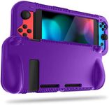 FINTIE Silicone Case for Nintendo Switch Purple