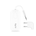 Twelve South AirFly Pro Deluxe | Bluetooth Wireless Audio Transmitter/Receiver for up to 2 AirPods/Wireless Headphones Use with 3.5mm Audio Jack; International Headphone Adapter & Travel Case