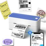 Phomemo 241BT Shipping Label Printer, Bluetooth Thermal Label Printer Machine 4x6 Compatible with Android,IOS and PC,Widely Used for Royal Mail,Hermes,Shopify,eBay,Amazon,FedEx,UPS etc.Blue