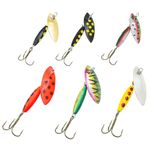 Panther Martin PMWS6 Willow Strike Spinners Fishing Lure Kit - Assorted - Pack of 6