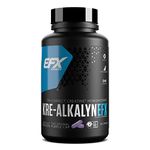 EFX Sports Kre-Alkalyn | PH-Correct Creatine Monohydrate | Multi-Patented Formula, Gain Strength, Build Muscle & Enhance Performance - 120 Capsules / 60 Servings