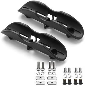 EDSRDPLT 1004 2 PCS Kayak Paddle Holder Kayak Track Mount Accessories for Holding Standard Paddle, Kayak Oar Holder Kayak Rail Accessories for Fishing Kayak