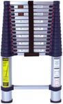 Xtend & Climb 785P Aluminum Telescoping Ladder Type I Professional Series, 15.5-Foot