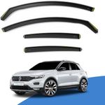 Edgevisors Wind Deflectors Set Fits: VW T-Roc 2017-onwards 5 Door SUV 4pc