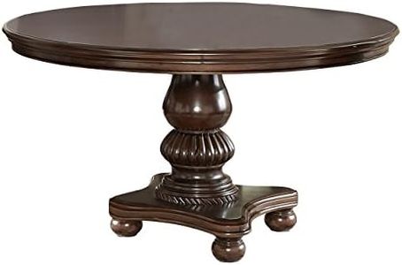 Homelegance Lordsburg 54" Round Dining Table, Cherry