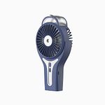 Sunneday Misting Fan | Handheld Fan with Water Mist | Rechargeable Cooling Spray Fan | Blue