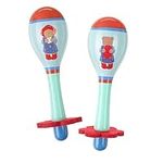 Paddington Bear Toy Wooden Maracas, Baby Rattle Set - Musical Instruments for 1 Year Olds, Toddlers Boy Girl - Wooden Musical Toys, Montessori Toddler Toys - Paddington Bear Gifts by Orange Tree Toys