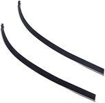 Black Hunter Original Recurve Bow Limbs Replacement 20-60 lbs Right Hand Fiberglass and Bamboo Sheet Laminated (30 lbs)