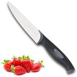 Sabatier Professional Lâ€™Expertise Kitchen All Purpose Knife - 12cm High Chrome Molybdenum Stainless Steel, Finely Ground Razor Sharp Blades. Ergonomic Soft Grip Handle. 20 Year Guarantee.