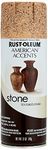 Rust-Oleum American Accents Stone Textured Synthetic Spray Paint (Sienna)