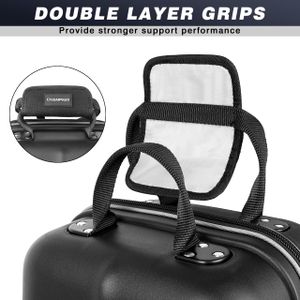 CHAMPKEY Golf Travel Bag with Wheels – Durable Rolling Case