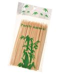 Sakoraware Natural Bamboo Wooden Skewers/BBQ Sticks Seekh (240 pcs) for Kabab Chicken Paneer Tikka Fruits Salad for Barbeque and Grilling (8 inches Each, 2.3mm Thickness)