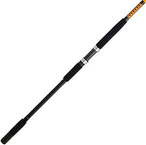 Ugly Stik Bigwater Spinning Fishing Rod,Black/Red/Yellow