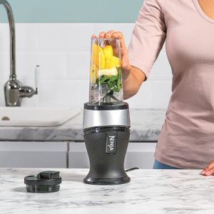 Ninja Slim Blender 700W – Silver Compact Personal Mixer