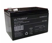 ULTRAMAX NP14-12 12v 14Ah 20HR (as 12Ah & 15Ah) Mobility Scooter Wheelchair Battery