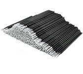 AIVIAI Disposable Micro Applicator Brush,Micro Swabs for Makeup, 400pcs (Black)