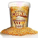 USA Top Grade Popping Corn - Boxed, Re-sealable, Re-usable 1ltr Tub American Popcorn Kernels for Popcorn Makers and Traditional Popping