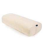 Yoga Studio European Rectangular Lightweight Bolsters (Ecru)