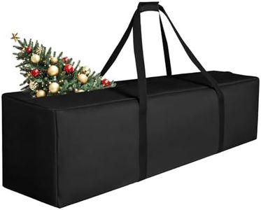 COOLBEBE 47" Sports Duffle Bag - Extra Large Travel Duffel Luggage Bag with Upgrade Zipper, Durable & Water Resistant, Black