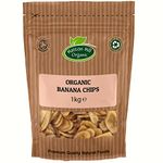 Organic Dried Banana Chips 1kg by Hatton Hill Organic - Certified Organic