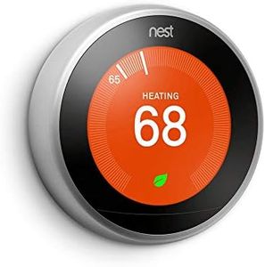 Google Nest Learning Thermostat - 3rd Generation - Smart Thermostat - Pro Version - Works With Alexa