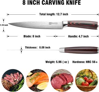 PAUDIN 8-Inch Carving Knife – Precision Stainless Steel Slicer