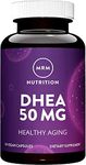 MRM Nutrition DHEA 50mg | Healthy Aging | Micronized for Absorption | Memory + Mood | HPLC Tested for Purity + Potency | Gluten-Free + Vegan + Non GMO | 90 Servings