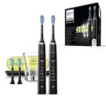 Philips Sonicare Diamond Clean Duo HX9354 / 38 - Electric toothbrushes with Adaptive Clean Head, Black Colour