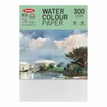Anupam Professional Watercolour Paper | A4 (30X21CM) 300 GSM Cold Pressed Paper |Acid-Free 20 Pages | Ideal for Artist, Professional Drawing, Painting Dry & Wet, Fine Art, School, Students