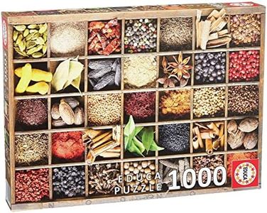 Educa - Puzzle de 1000 Piezas para Adultos | Especias. Incluye Pegamento Fix Puzzle. A Partir de 14 años (15524)