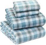 EnvioHome Sheet Set 100% Cotton Fla