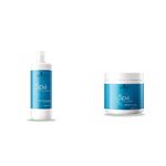 Schwarzkopf Professional Spa Essence VALUE COMBO - Nourishing Shampoo1000 Ml + Hydrating Cream Hair Mask 500ml | DIY Hair Spa