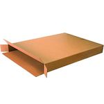 YNK Multipurpose Corrugated Carton Box for A4 Size Photo Frame Packing/Storing/Moving Material 3 ply size-9.50 X 1.50 X 12.50 Inch - Pack of 25