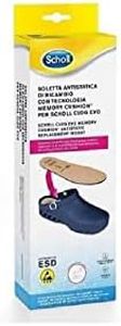 Dr. Scholl - Soletta antistatica di ricambio Memory Foam per Clog Evo 37/38
