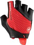 Castelli Men's Rosso Corsa Pro V Glove for Road and Gravel Biking l Cycling - Red - X-Small