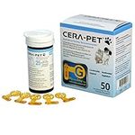 CERA-PET 50 x Vet Blood Glucose Strips for Cats & Dogs