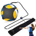 Volleyball Training Equipment, Beach Volleyball Serve Kit Volleyball Training Aid with Waist Strap, Volleyball Self Training for Solo Practice of Arm Swing Rotations Serving Spiking and Hitting